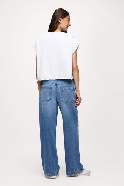 Swing Muscle Tee | White