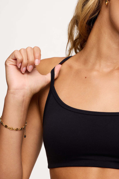 Motion Racer Sports Bra | Black