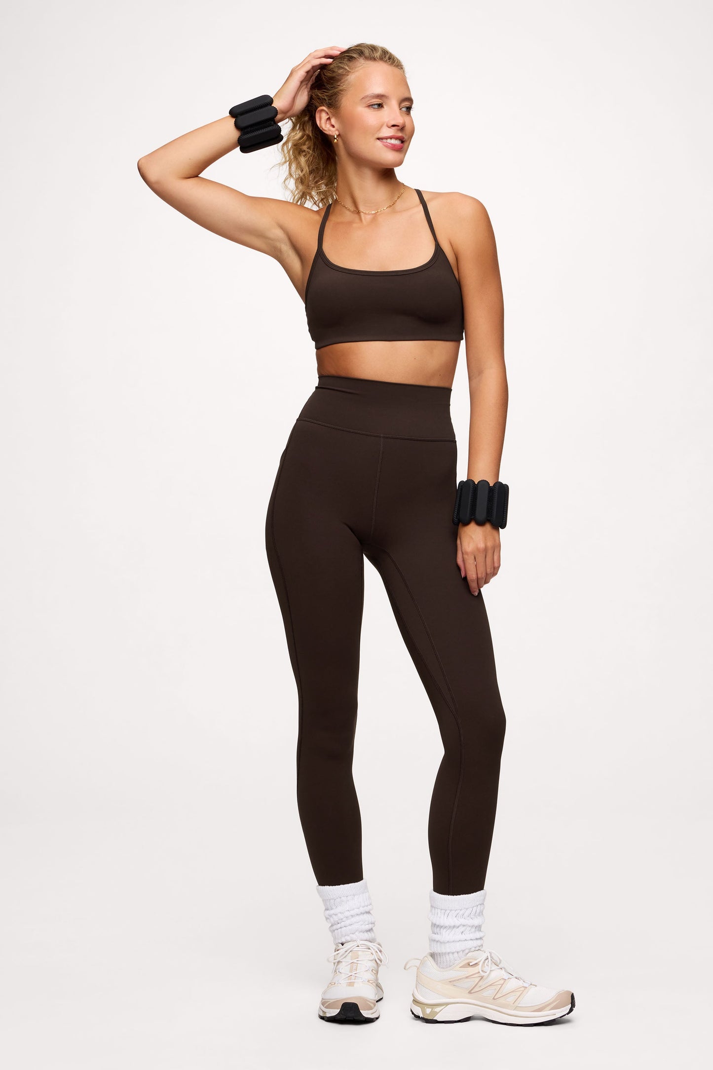 Motion Racer Sports Bra | Espresso
