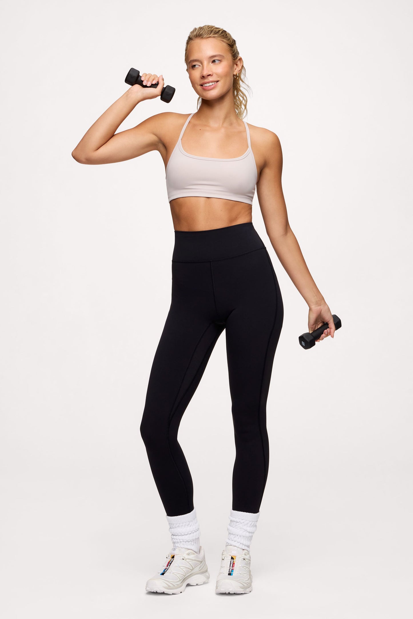 Motion Racer Sports Bra | Fog