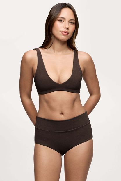 Plunge Bikini Top