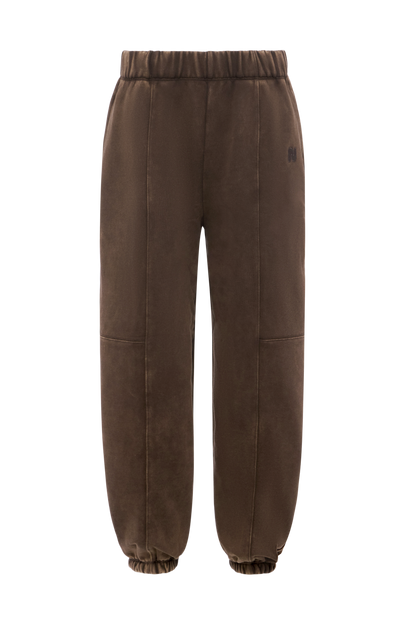 Vintage Washed Seamed Jogger | Espresso