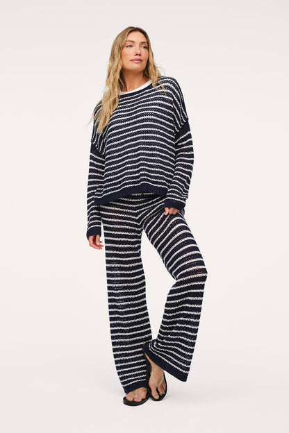 Cotton Crochet Sweater Pant
