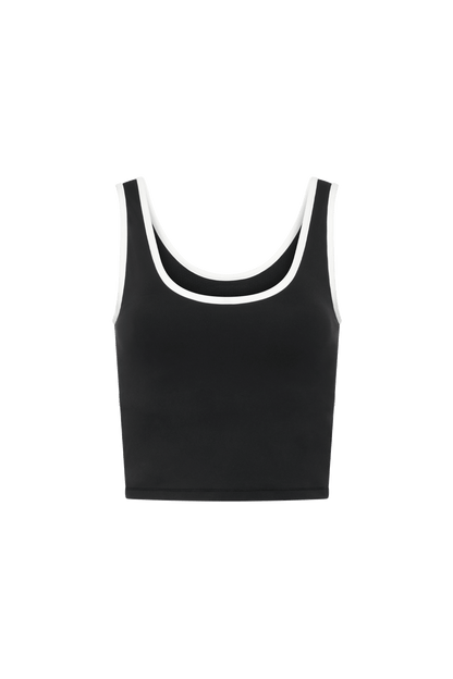Motion Contrast Tank | Black