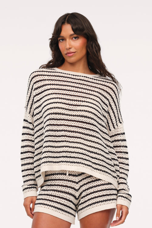 Cotton Crochet Sweater