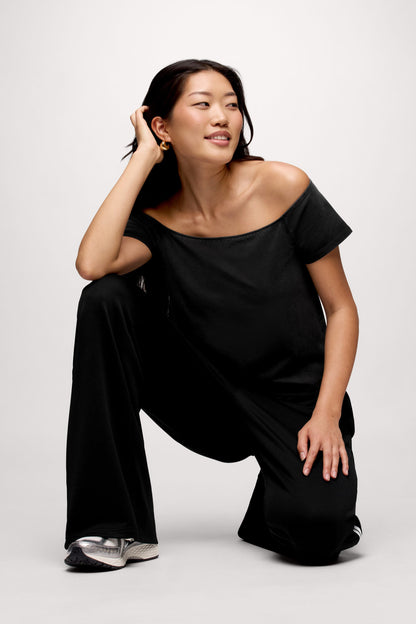 Ease Tee | Washed Black