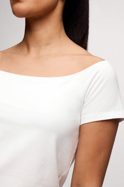 Ease Tee | White