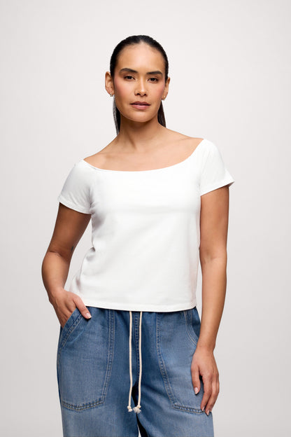 Ease Tee | White