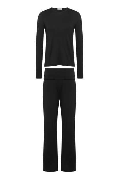 Slinky Jersey Lounge Set | Black