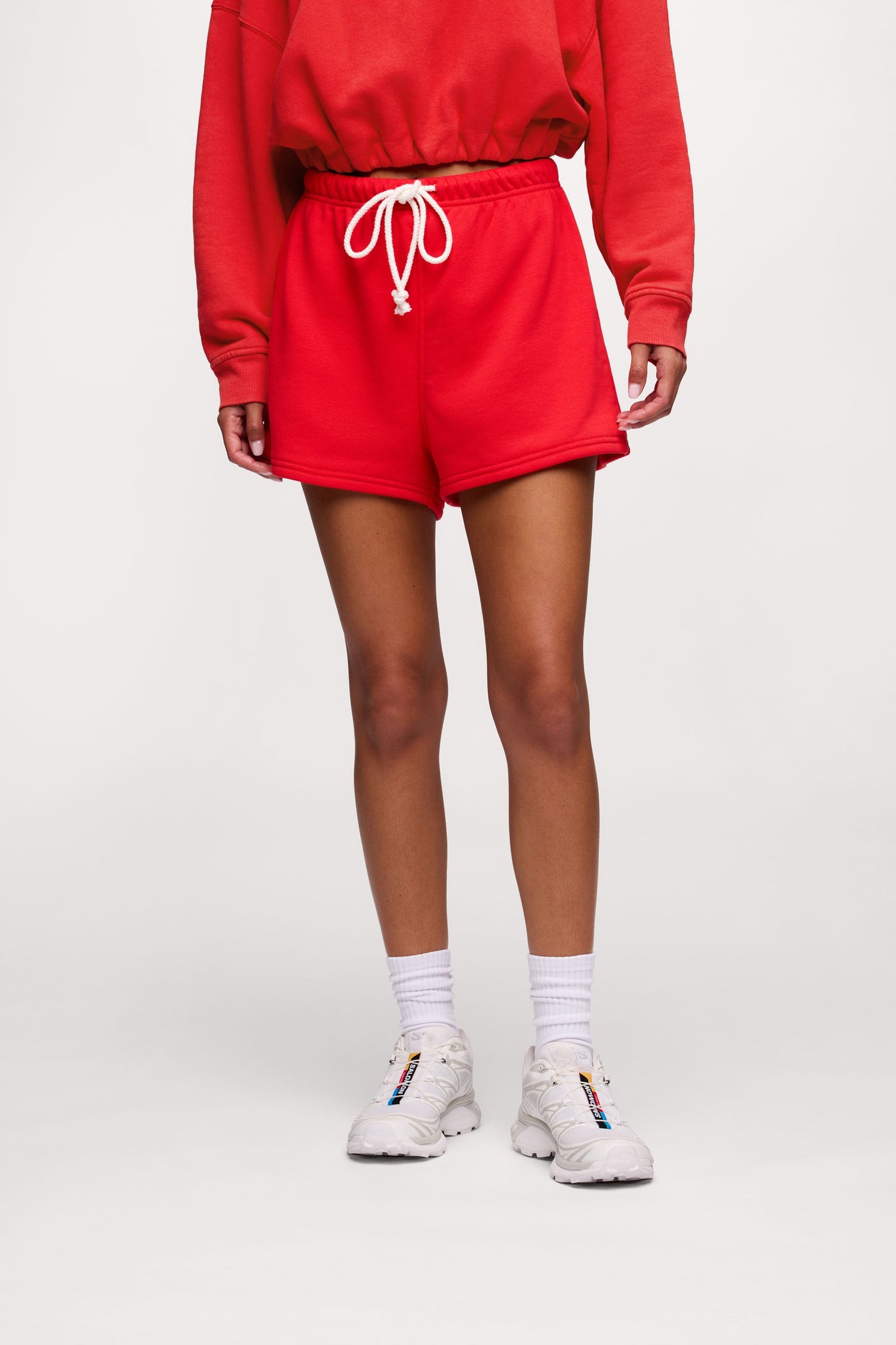 French Terry Short | Hibiscus