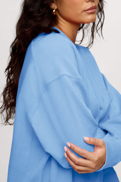 French Terry Classic Crewneck | Harbor
