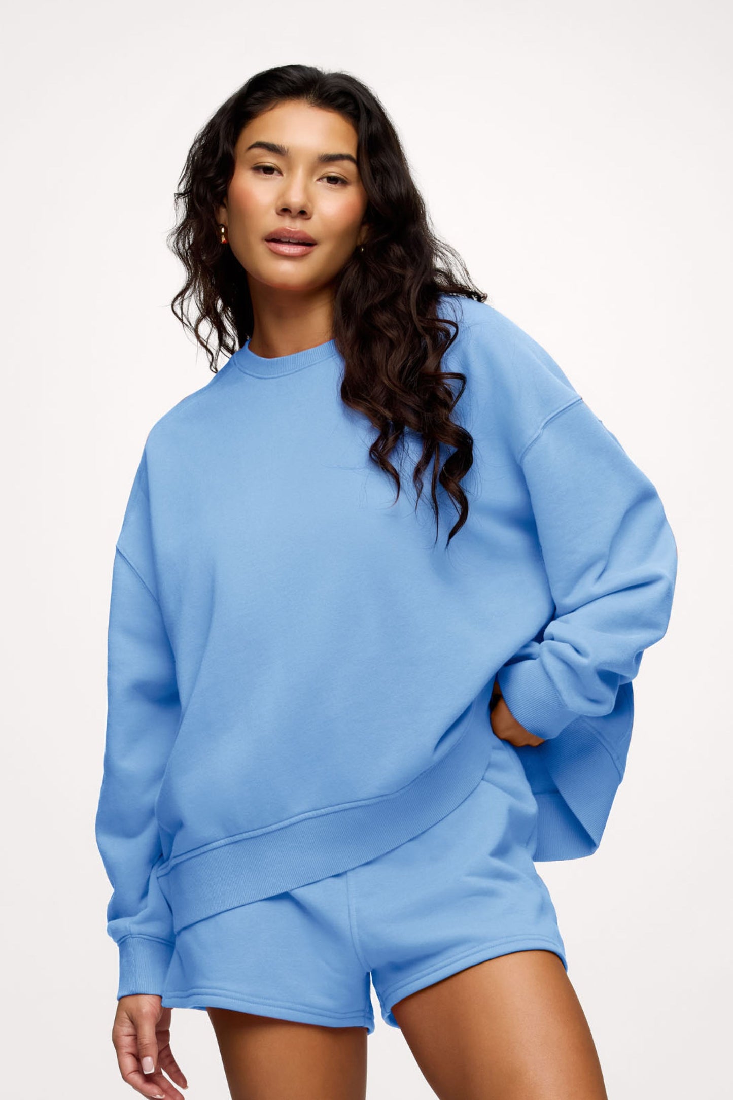 French Terry Classic Crewneck | Harbor