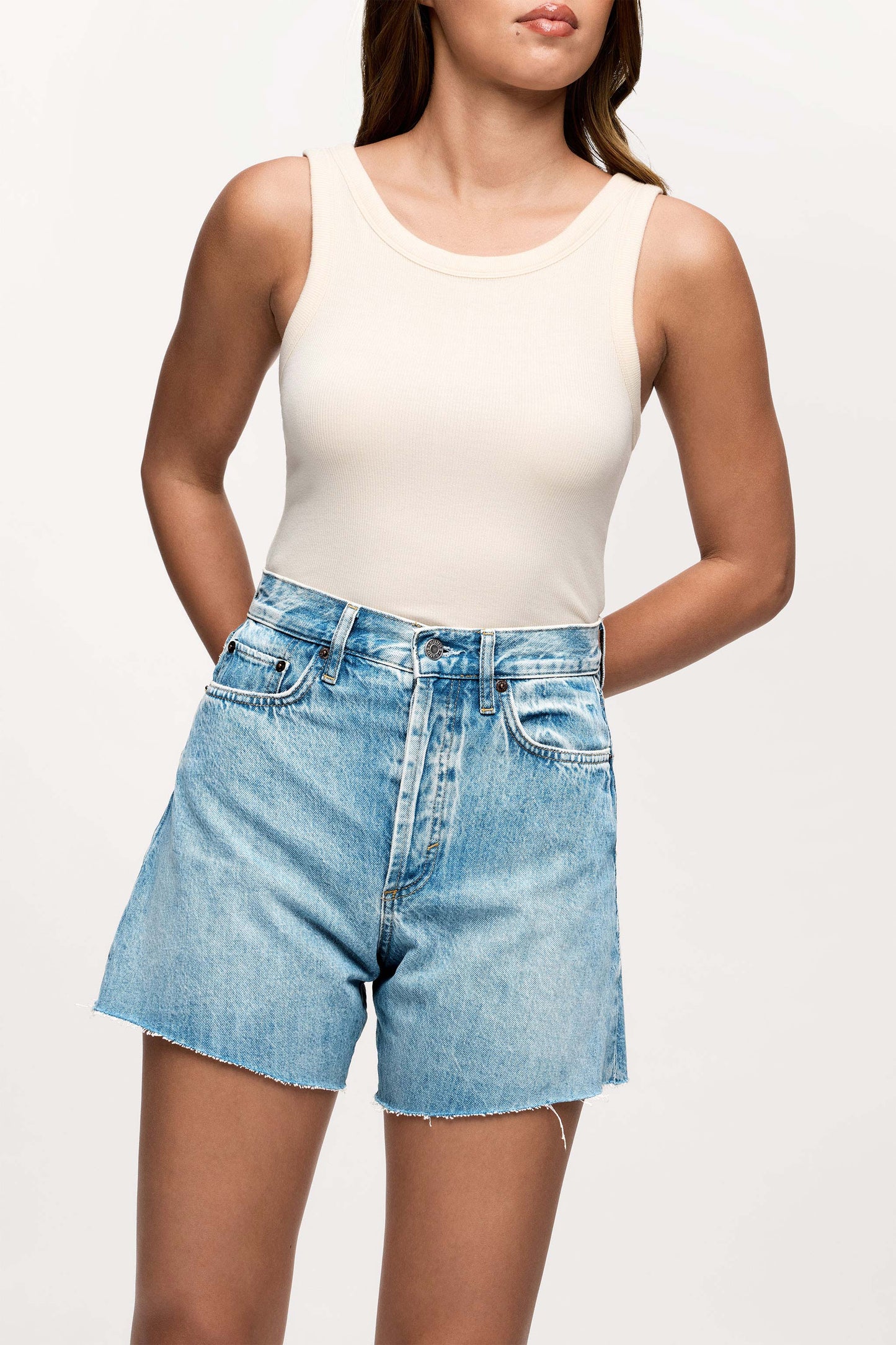 5" A-Line Vintage Cut-Off Short | Addison