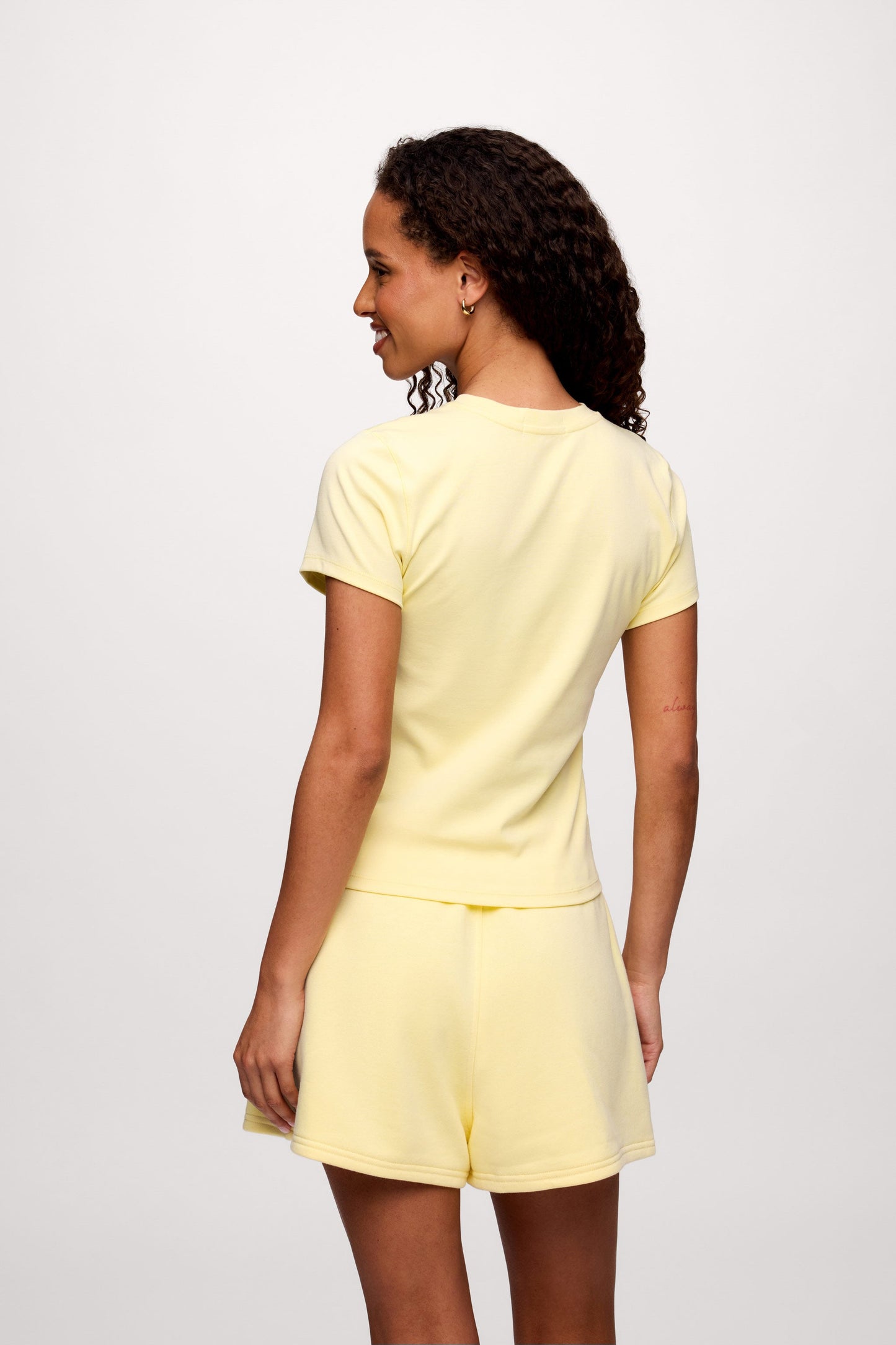 Shrunken Tee | Lemon