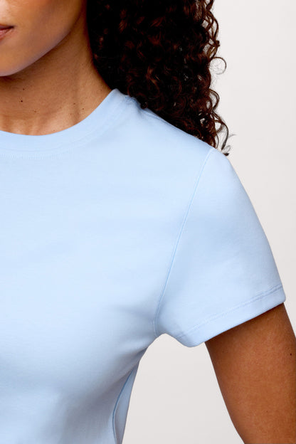 Shrunken Tee | Sky
