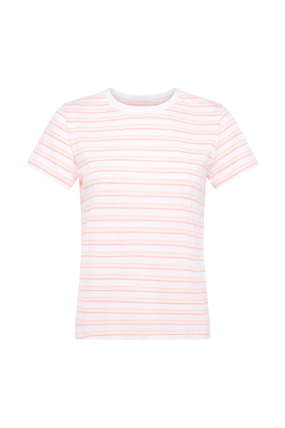 Perfect Tee | Blush Stripe