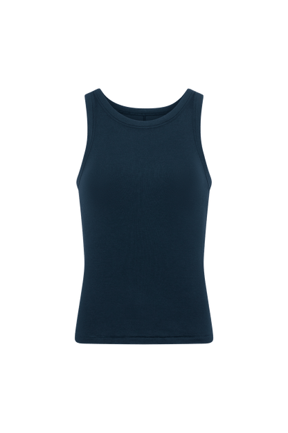 Slinky Rib Tank | Navy
