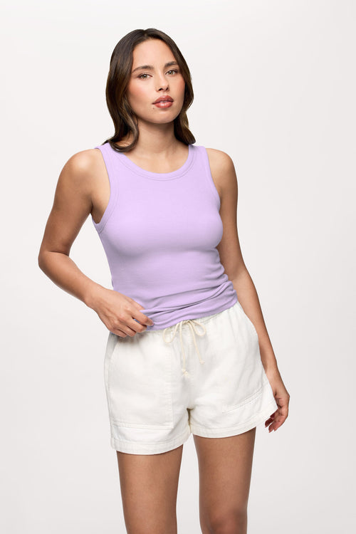 Slinky Rib Tank | Orchid