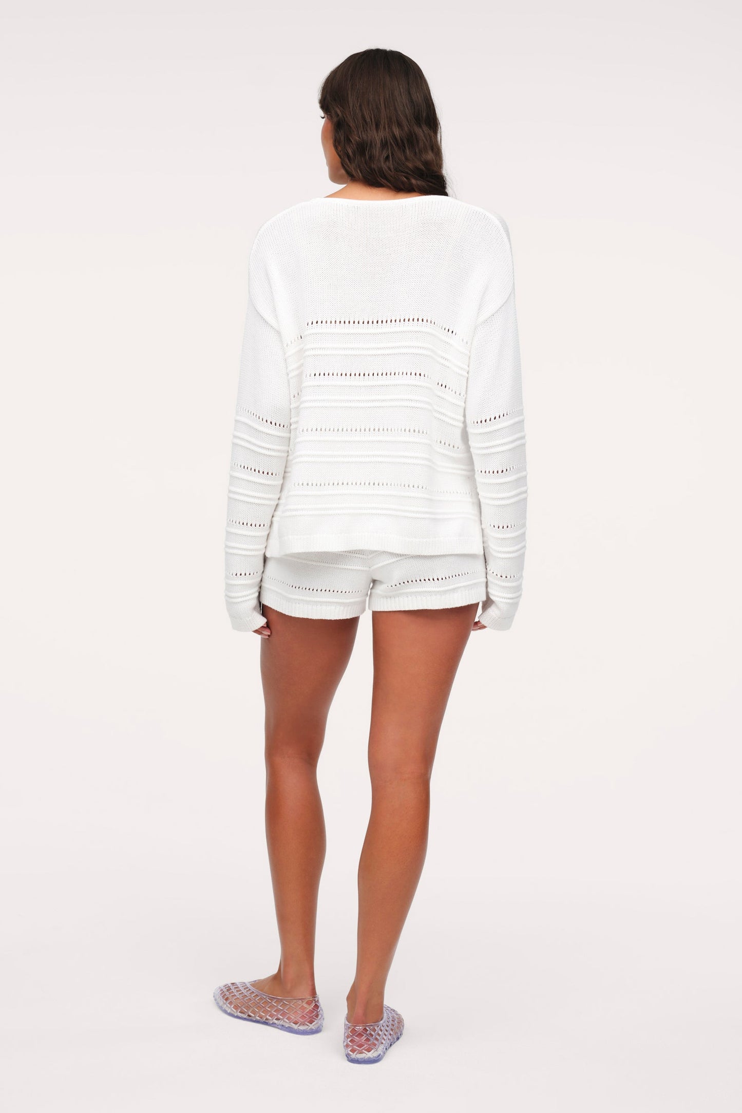 Newport Sweater | White