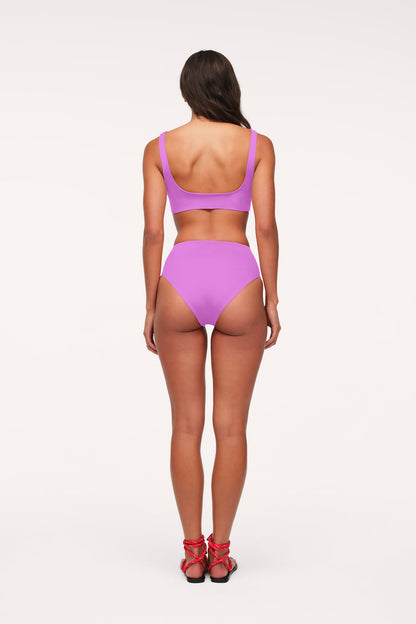 Plunge Bikini Top | Smooth Wisteria