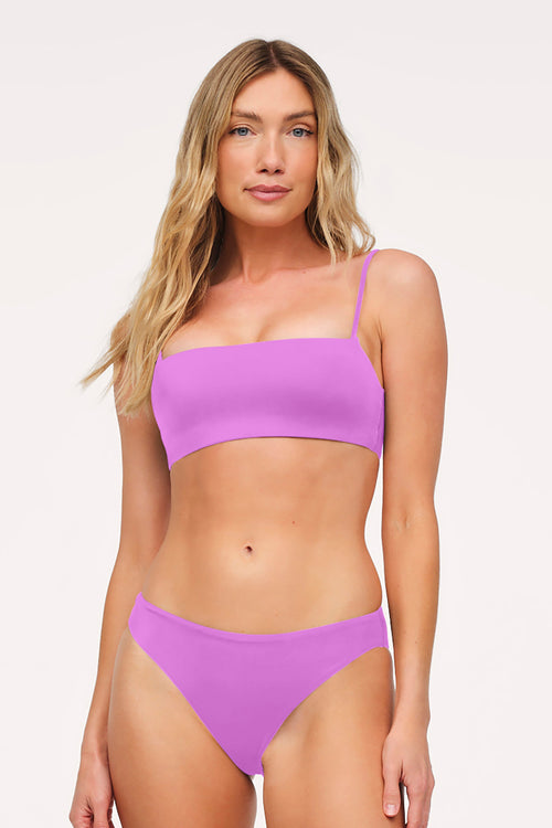 Bandeau Bikini Top | Smooth Wisteria