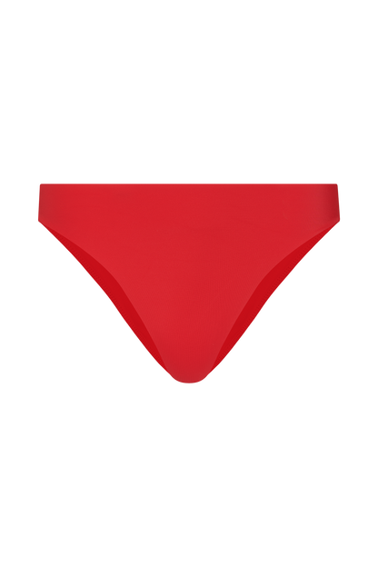 Low Waist Bikini Bottom | Smooth Cayenne