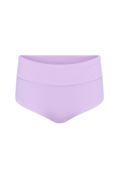 Boy Short Bikini Bottom | Crispy Orchid
