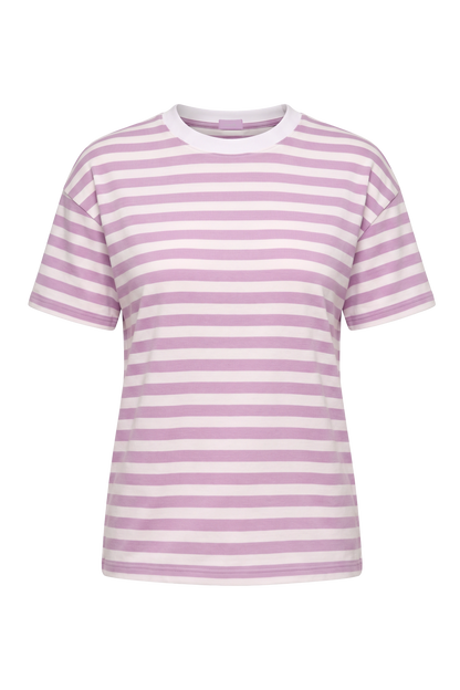 Seaside Short Sleeve | Orchid Stripe