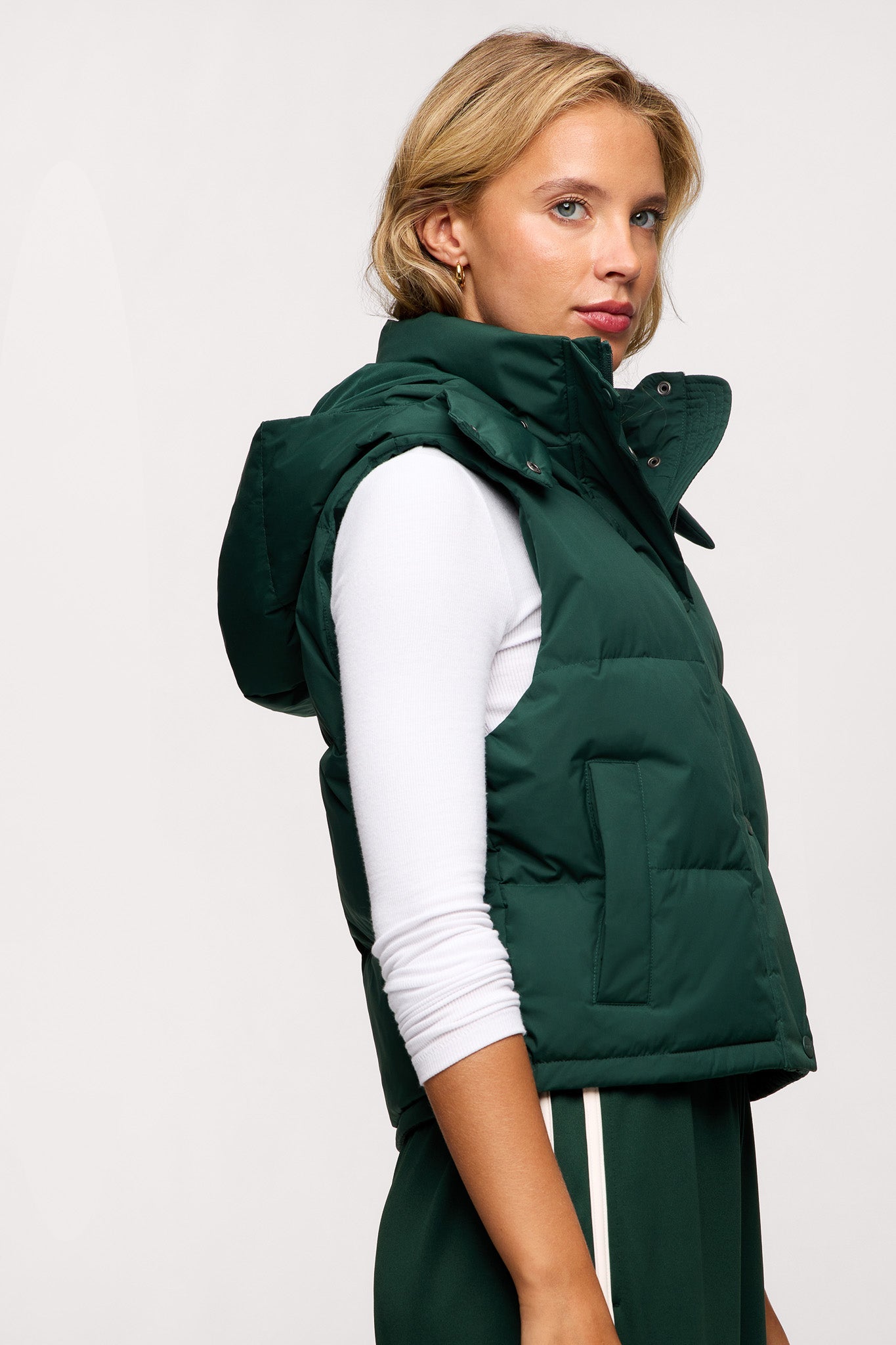 Peak Puffer Vest | Hunter