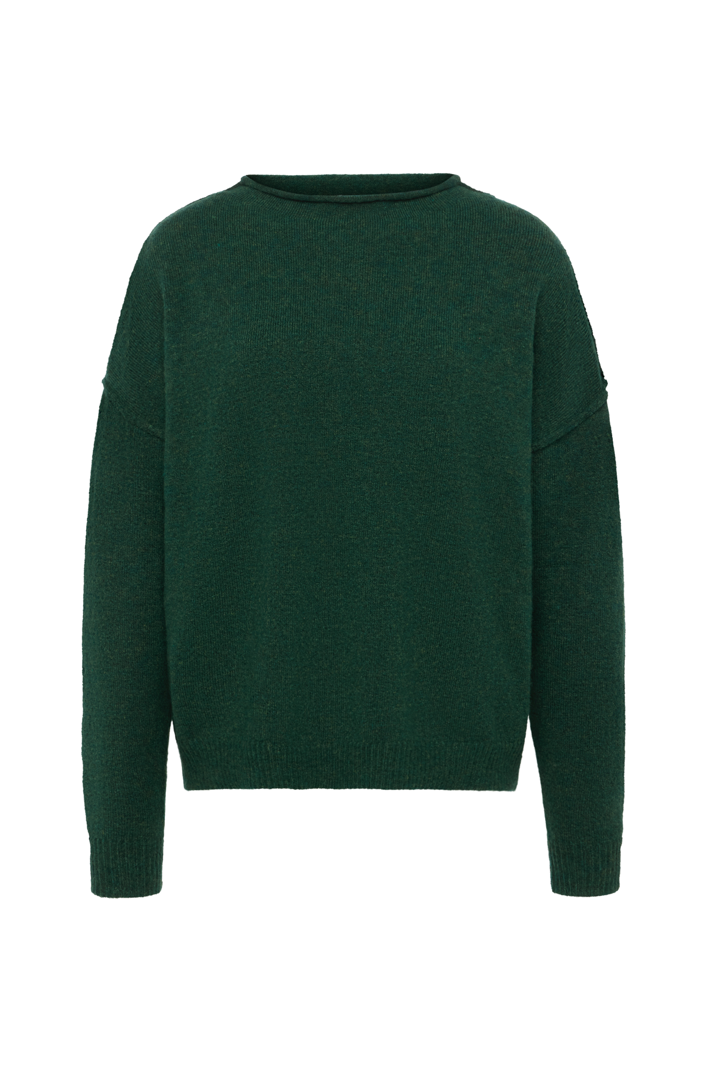 Cozy Knit Mockneck Sweater | Hunter