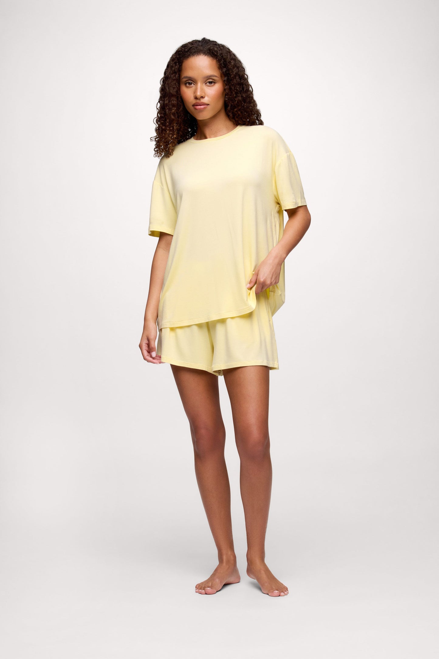 Boyfriend Pajama Tee | Lemon