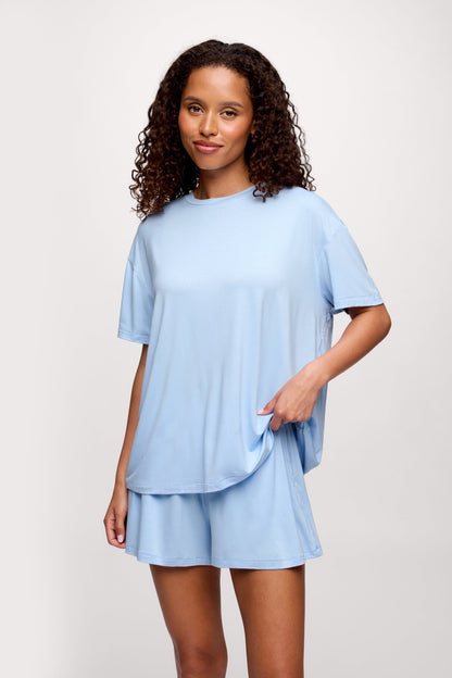 Pajama Short | Sky