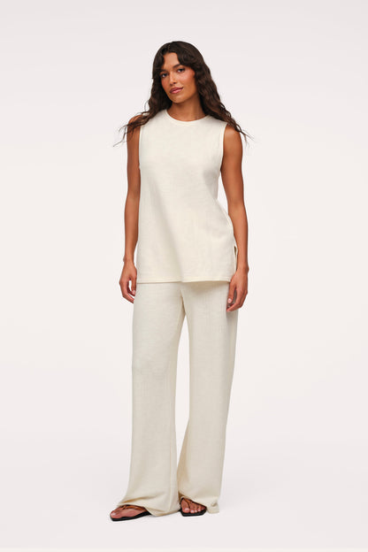 Resort Pant Set | Bone