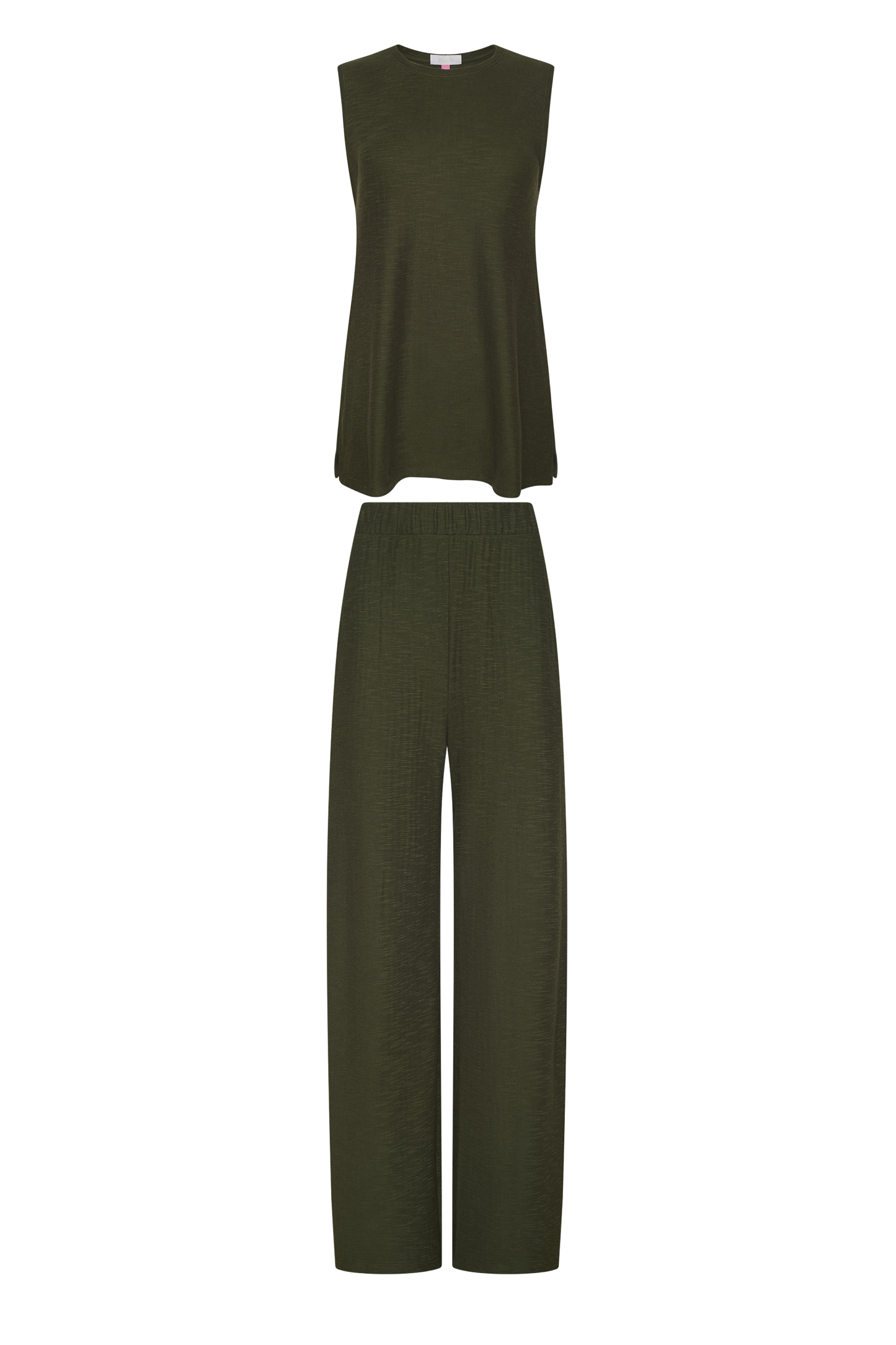 Resort Pant Set | Darkest Olive