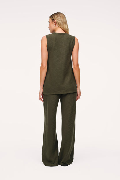 Resort Pant Set | Darkest Olive