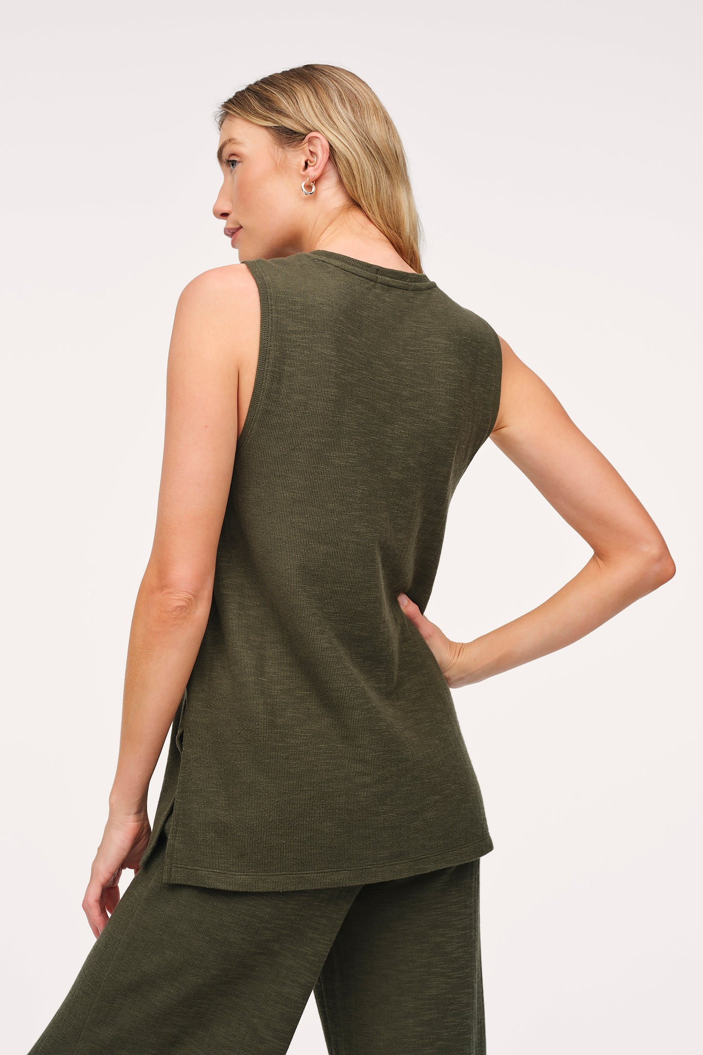 Resort Pant Set | Darkest Olive