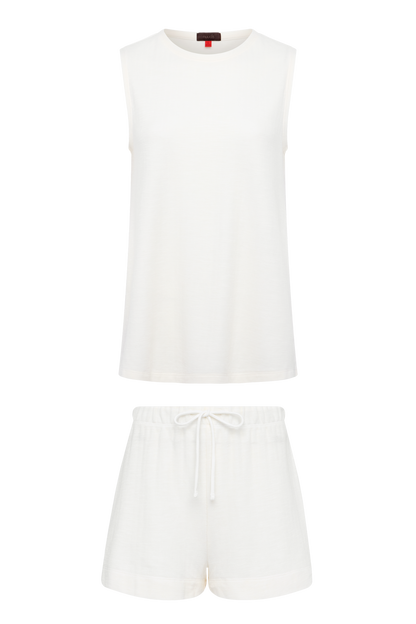 Resort Short Set | Pearl