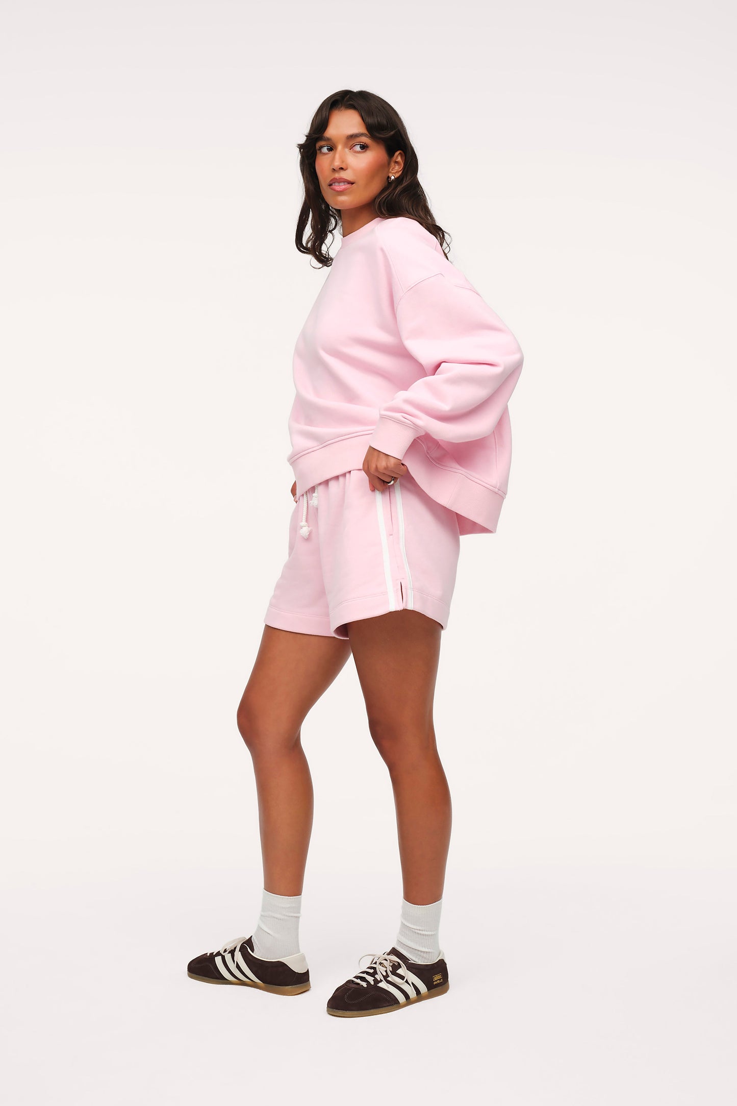 French Terry Track Short Set | Bon Bon