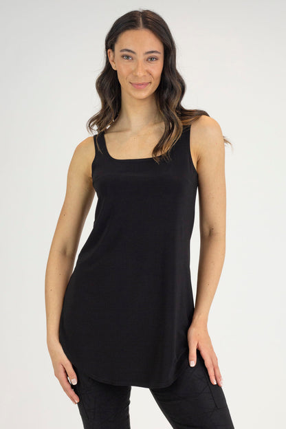 Black and Ivory Layering Cami 2 Pack - 80 cms