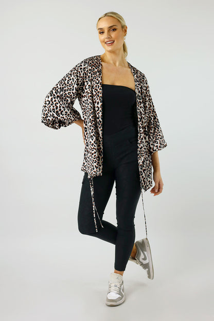 Black Printed Slim Cargo - FINAL SALE