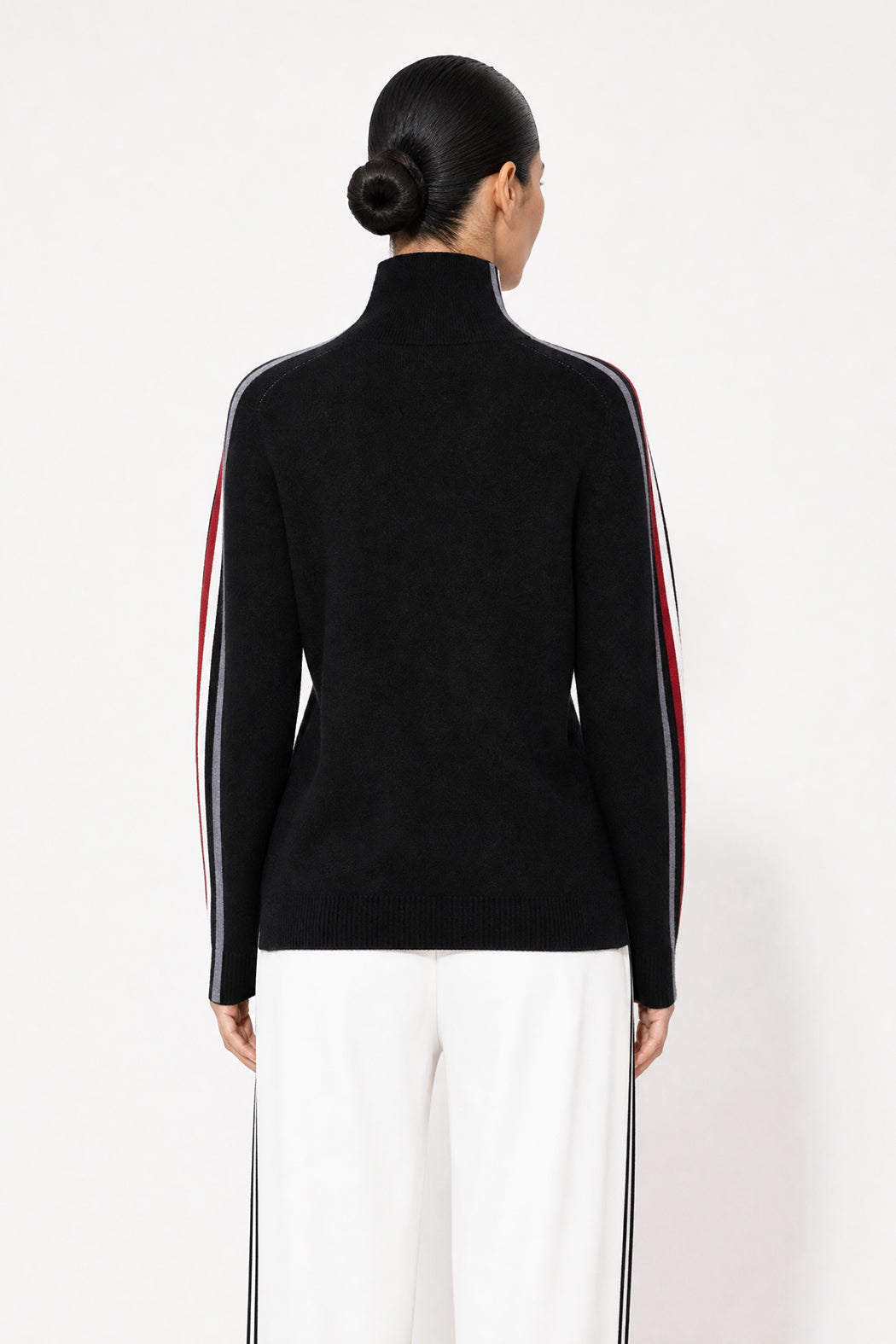 Black Funnel Knit