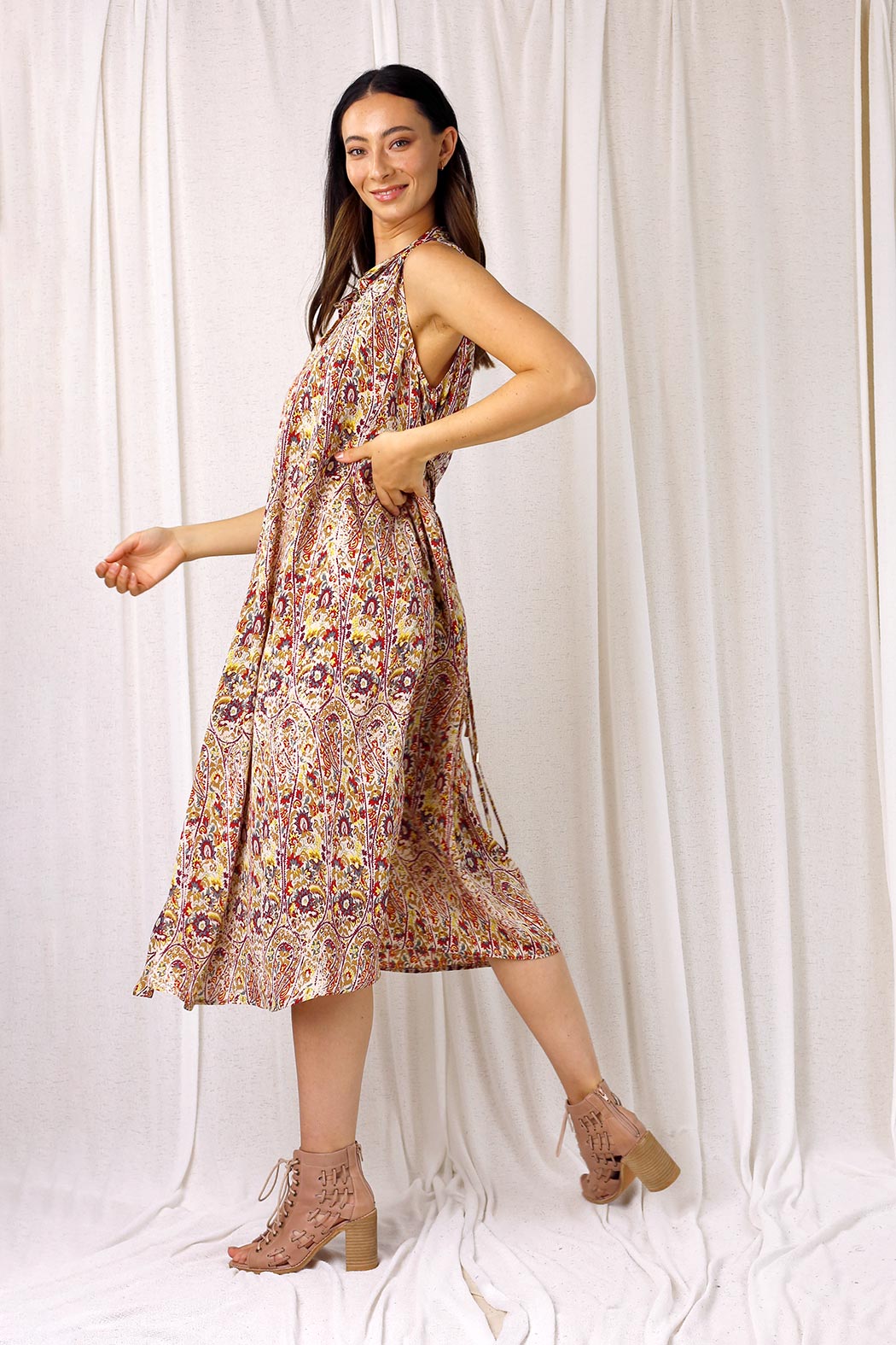 Boho Nano Drape Dress - SALE