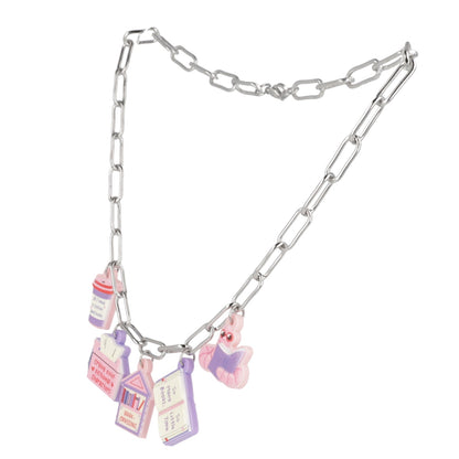 The Book Club Charm Necklace