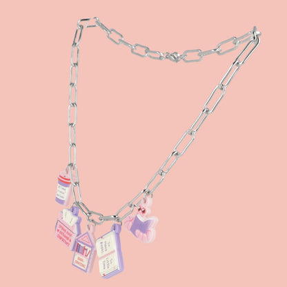 The Book Club Charm Necklace