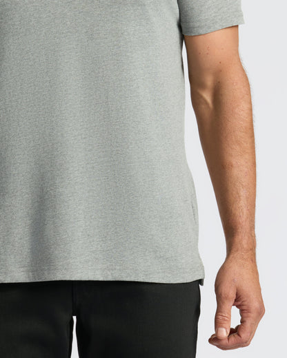 Heather Gray Classic Polo