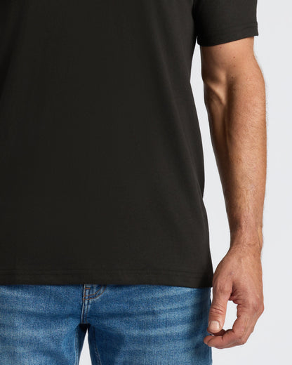 All Black Classic V-Neck 10-Pack