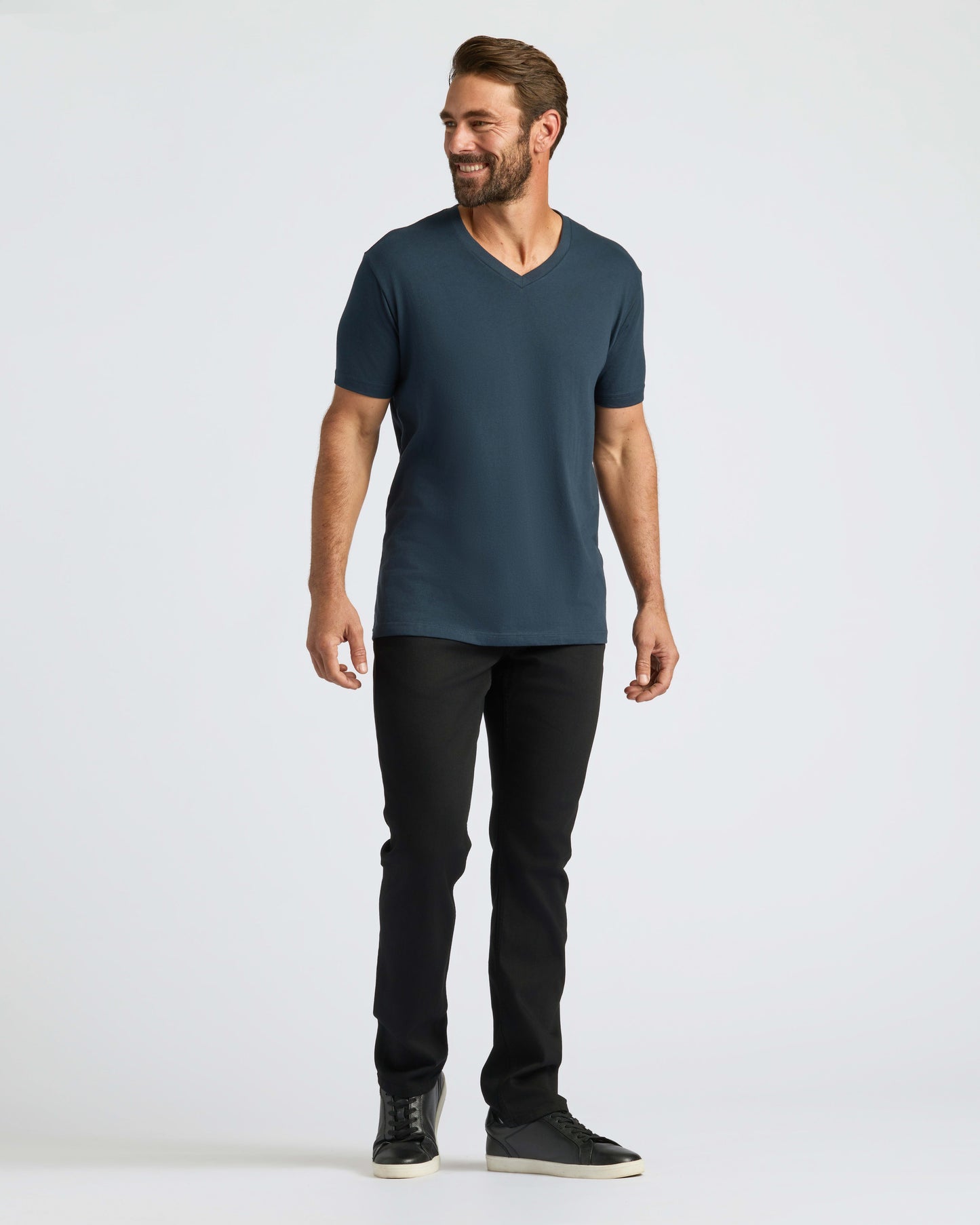 Navy Classic V-Neck