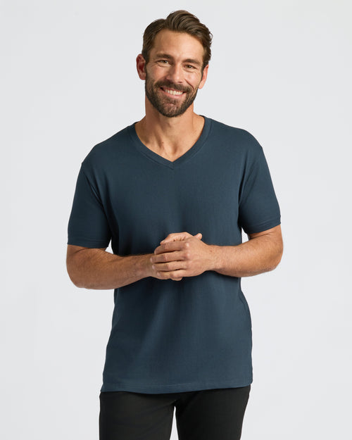 Navy Classic V-Neck