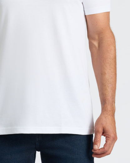 White Classic V-Neck 3-Pack