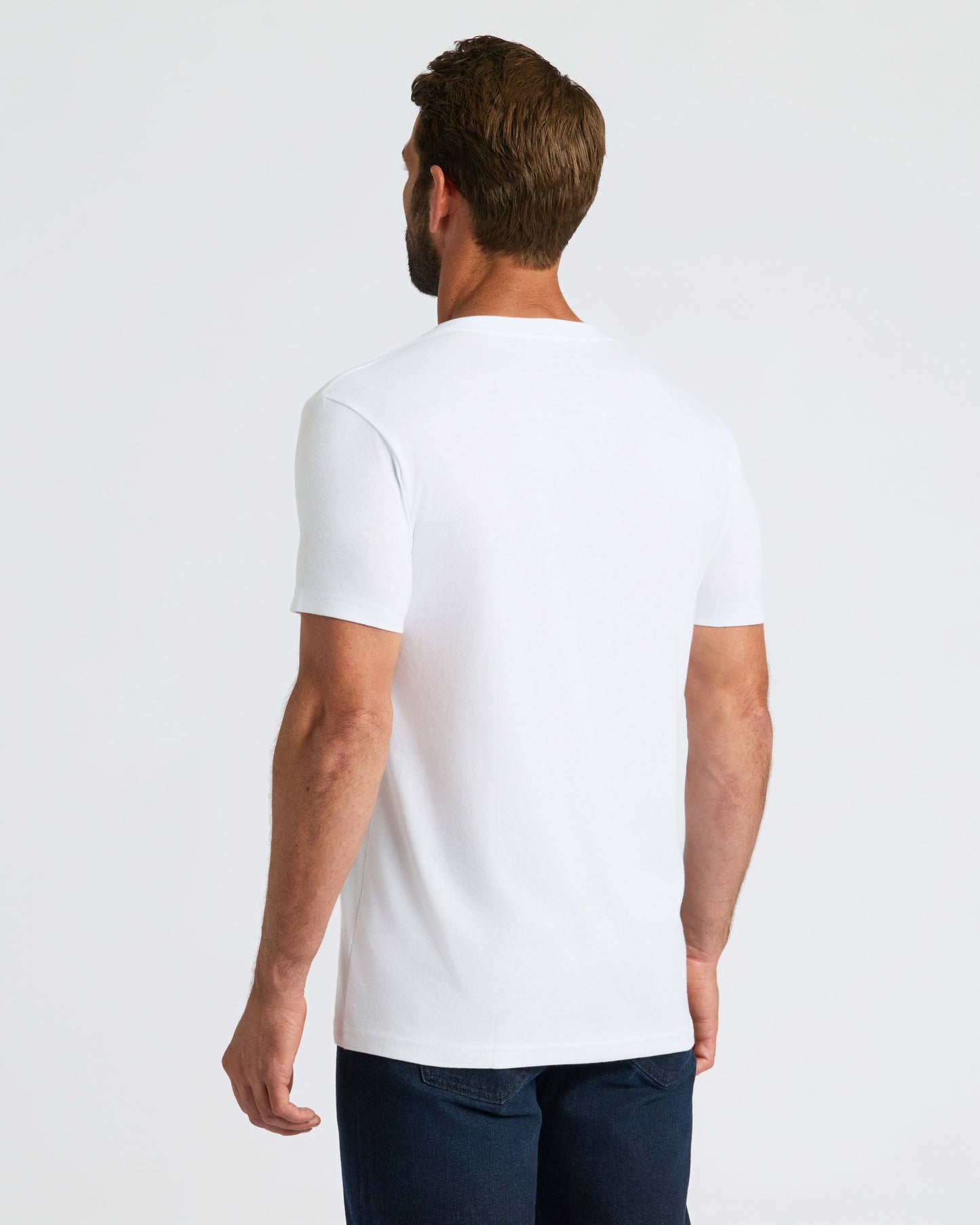 White Classic V-Neck 3-Pack